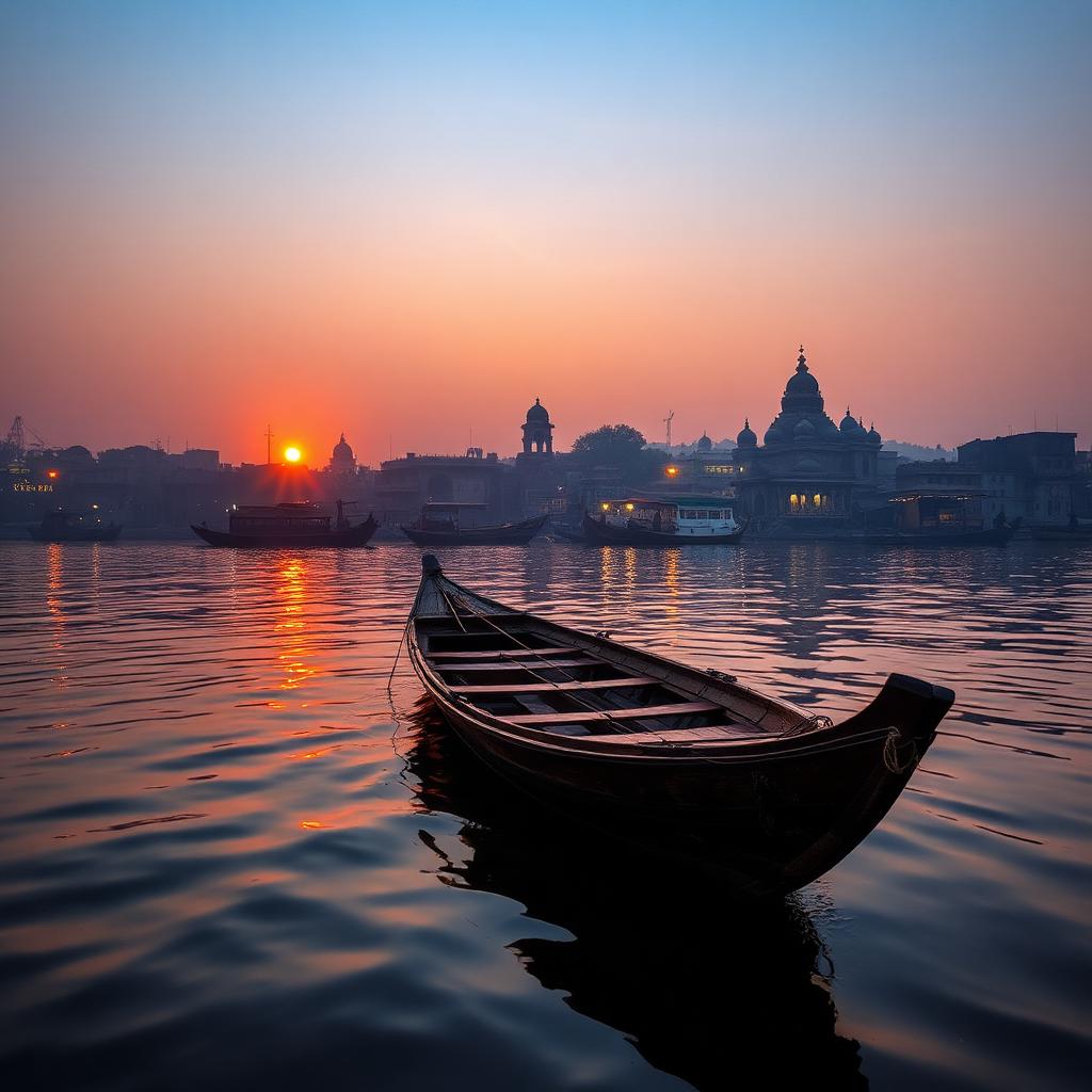 Sunrise Boat Ride